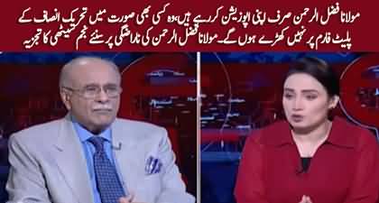 Why Maulana Fazal Ur Rehman has taken a hard line? Najam Sethi tells details
