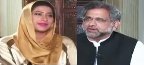 Why Ishaq Dar Is Still Finance Minister? Mehar Bukhari Grills Shahid Khaqan Abbasi