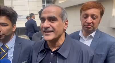 Why Pakistan's decisions are being taken from London? Journalists asks Khawaja Saad Rafique
