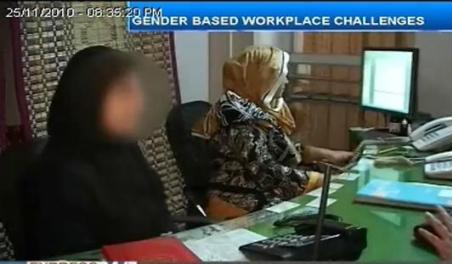 Women are frequently facing sexual harassment at work places in Pakistan