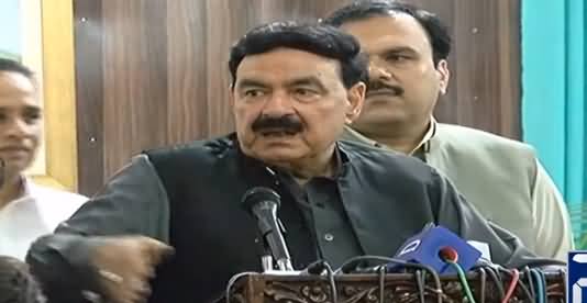 Yar Yeh Kia Kar Raha Hai, Kis Channel Se Hai? Geo Se Hai, Acha Phir Theek Hai - Sheikh Rasheed