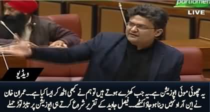 Ye opposition nhn 'Choi Moi' opposition hai - Faisal Javed's aggressive speech in senate