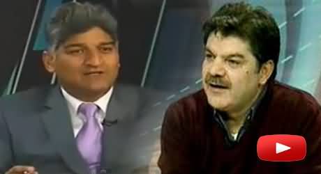 You Are A Tharki Journalist, Matiullah Jan and Mubashir Luqman Live Fight, Mubashir Ran Away