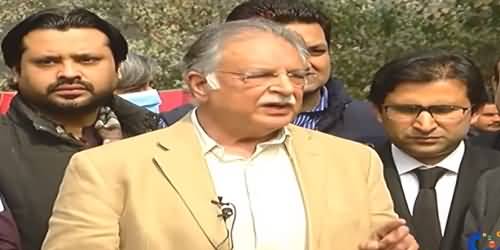 You Can Close Doors Of Senate On Me But Can't Mute My Voice - Pervaiz Rasheed's Angry Media Talk