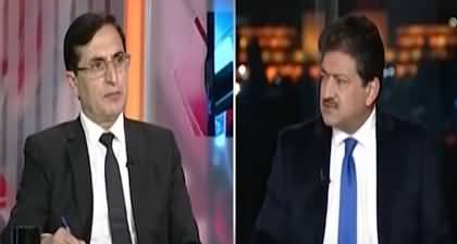 You didn't send a good message to workers by changing judicial commission members? Hamid Mir asks Barrister Gohar
