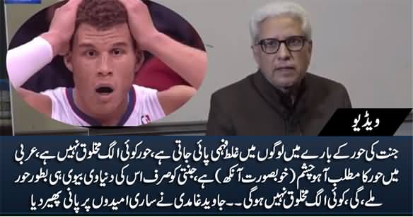 You Will Get Only Your Wife in Jannat - Javed Ghamidi Clear Misconceptions About Hoor