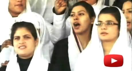 Young Doctor Slaps a Nurse in Jinnah Hospital Lahore, Nurses Start Protest