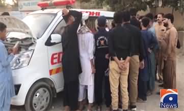 Young Man’s Killing in Karachi: Family’s Sit-In Continues for 40 Hours