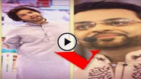 Your Father is Coming - Amir Liaquat's Message to Fahad Mustafa of Ary Digital
