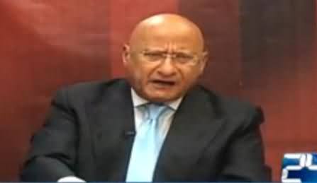 Zafar Hilali Appreciating MQM For Their Peaceful Reaction After Rangers Operation