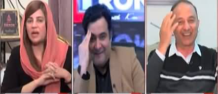 Zartaj Gul failed to answer Kamran Shahid's question about Musharraf
