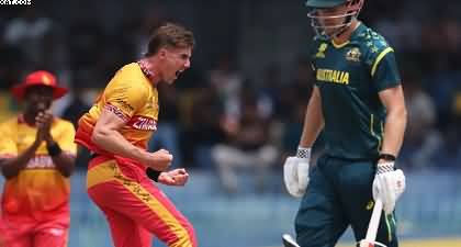 Zimbabwe stuns Australia in major T20 World Cup upset