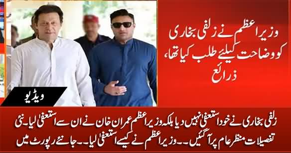 Zulfi Bukhari Didn't Resign, Rather PM Imran Khan Took His Resignation - New Revelations