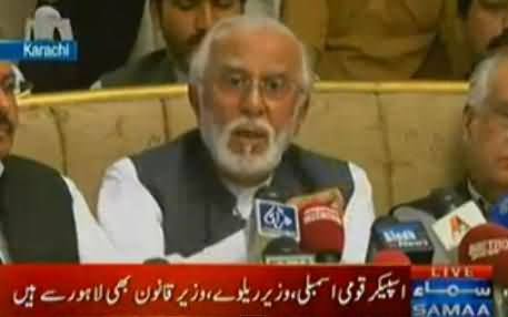 Zulfiqar Khosa Once Again Blasts Sharif Brothers in His Press Conference - 1st December 2014